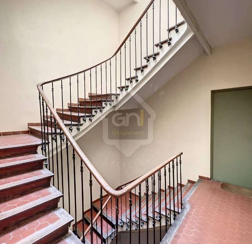Escalier de charme de l'immeuble