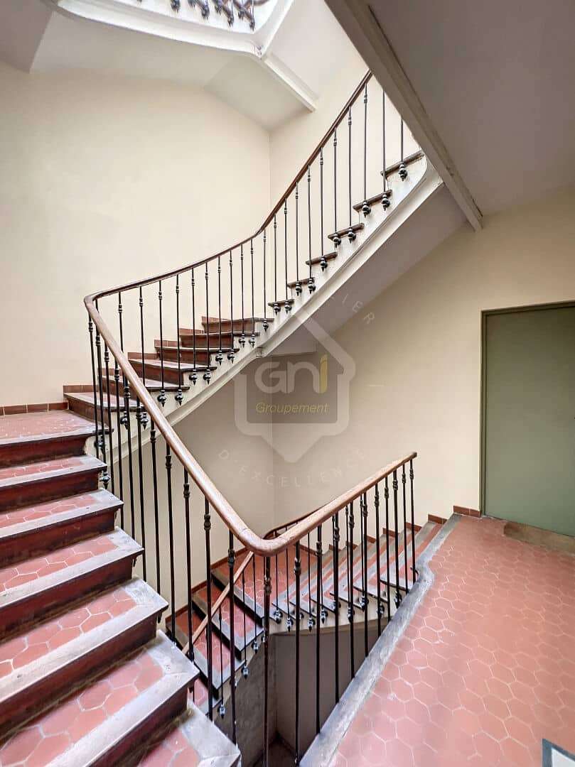 Escalier de charme de l'immeuble