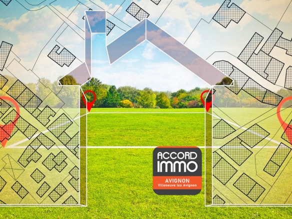 Terrain à bâtir situé à Morières-lès-Avignon, parfait pour projet immobilier