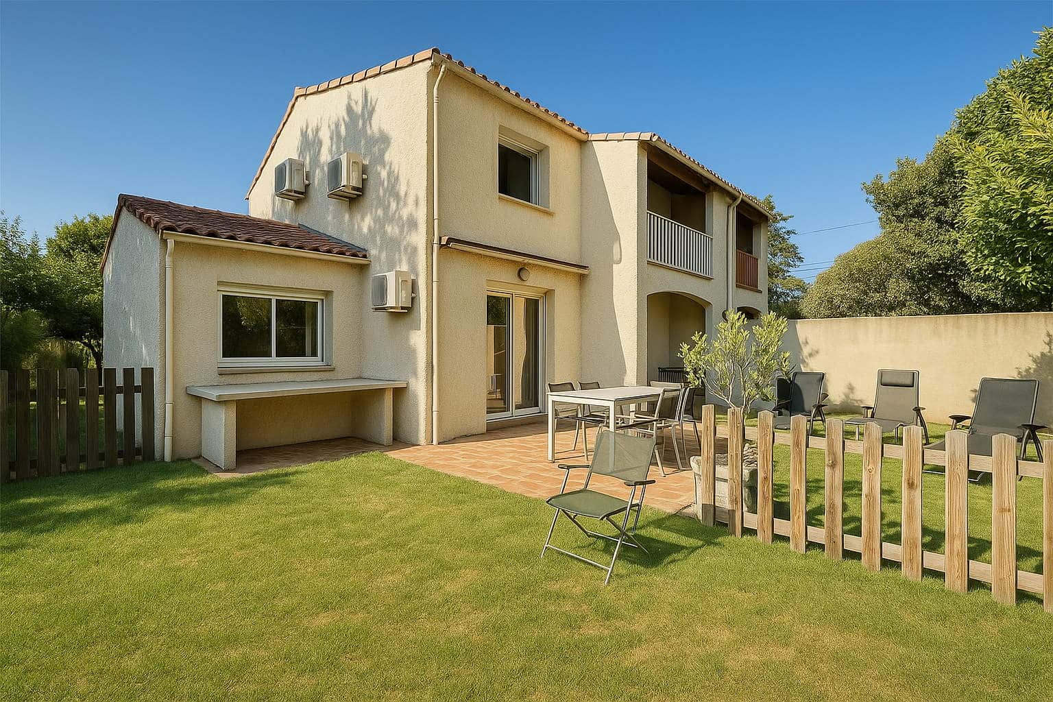 Maison à vendre Avignon quartier Pont des 2 Eaux avec jardin et terrasse
